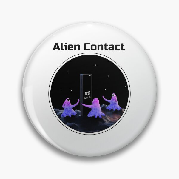 Item preview, Alien Contact - First Contact designed and sold by brucebrazil.