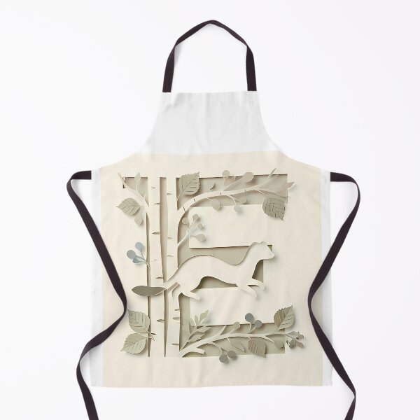 Item preview, The Ermine’s Grace - Botanical Papercut | Verdia Collection designed and sold by Verdiami.