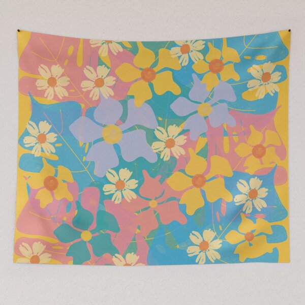 Item preview, Tropical Floral Pattern designed and sold by IvysCreativityHouse.