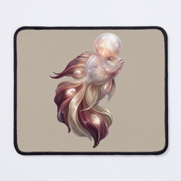 Item preview, Ethereal Autumn Pearl Flowerhorn Cichlid designed and sold by MythicCotton.