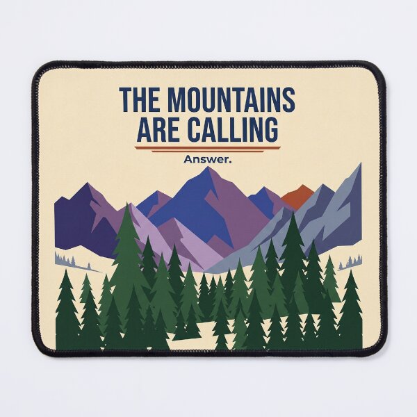 Item preview, Mountains Are Calling Shirt – Bold WPA Poster Geometric Mountain Tee designed and sold by DmaarGroup.
