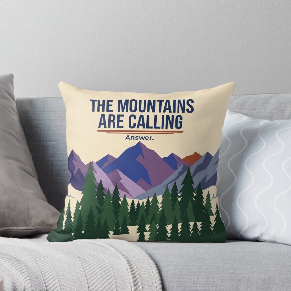 Item preview, Mountains Are Calling Shirt – Bold WPA Poster Geometric Mountain Tee designed and sold by DmaarGroup.