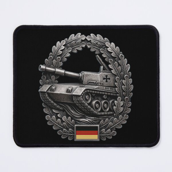Item preview, Tank Beret Badge - Military Design designed and sold by The Anti-Utopian.