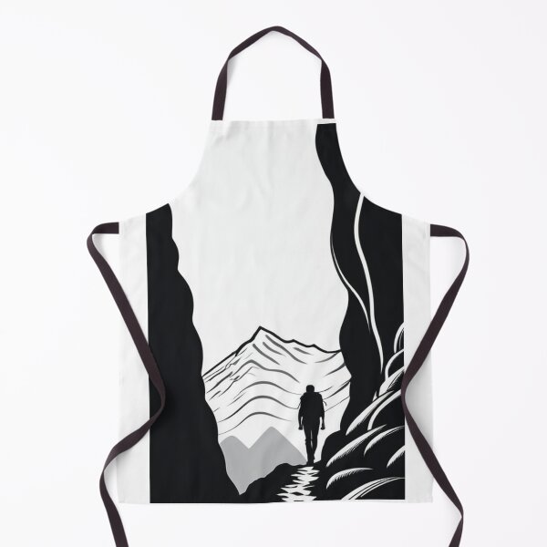 Item preview, Art - Abstract Mountain Landscape, Solitary Atmosphere designed and sold by Reverso-Design.