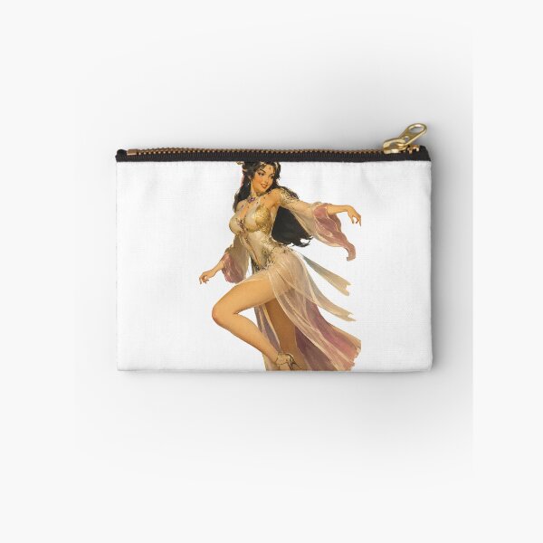 Item preview, Celestial Empress Pin-Up | Original Fantasy Vintage Illustration designed and sold by Cosplayvintage.