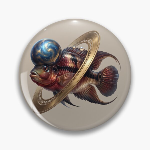 Item preview, Autumn Celestial Flowerhorn Cichlid designed and sold by MythicCotton.