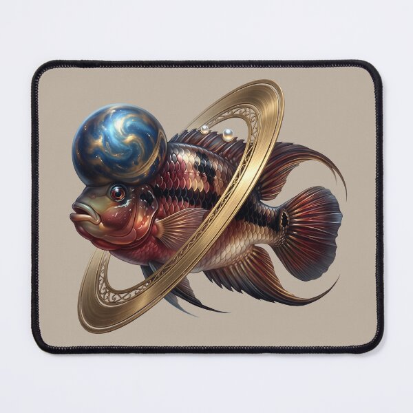 Item preview, Autumn Celestial Flowerhorn Cichlid designed and sold by MythicCotton.