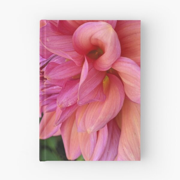 Item preview, Dahlia 'Negroni Sunset' Swirled Petals, Garden Macro Photography designed and sold by PrettyAround.