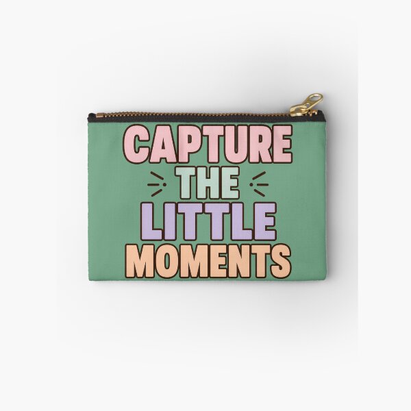 Item preview, Capture The Little Moments Pastel Quote Design designed and sold by Nawi32.