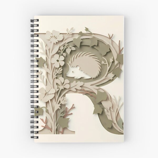 Item preview, The Hedgehog’s Retreat - Botanical Papercut | Verdia Collection designed and sold by Verdiami.