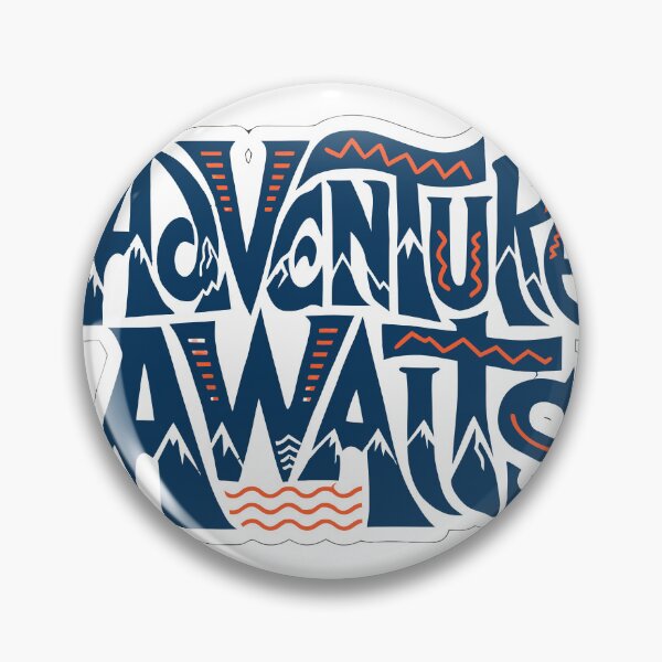 Item preview, Adventure Awaits sticker designed and sold by inkfusionhub99.