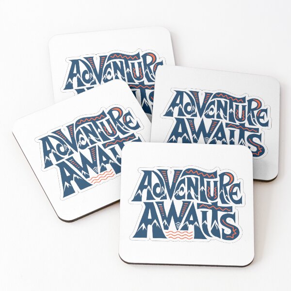 Item preview, Adventure Awaits sticker designed and sold by inkfusionhub99.
