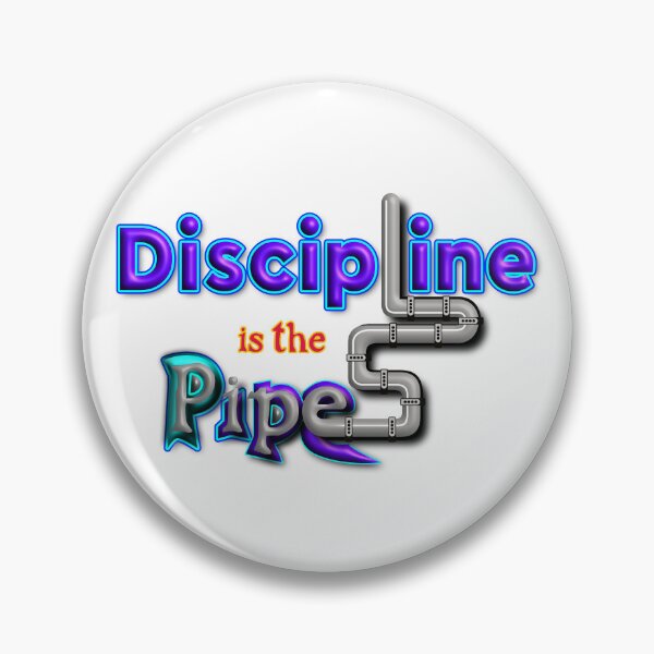 Item preview, Discipline is the PipeLine, Original Typography Streetwear designed and sold by T2T-ees.
