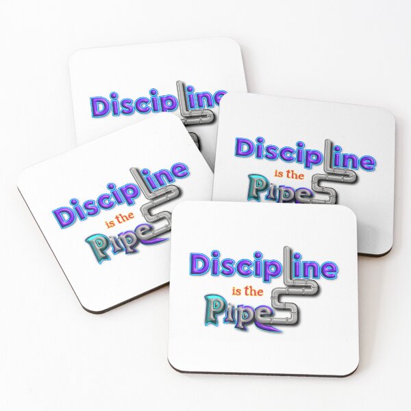 Item preview, Discipline is the PipeLine, Original Typography Streetwear designed and sold by T2T-ees.
