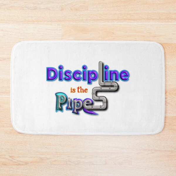 Item preview, Discipline is the PipeLine, Original Typography Streetwear designed and sold by T2T-ees.