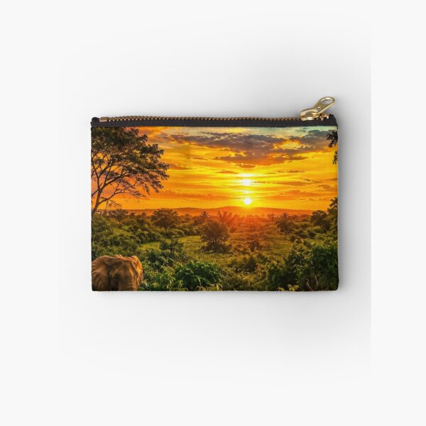 Item preview, African Wildlife Sunset Nature  designed and sold by Aniekan Ekong.