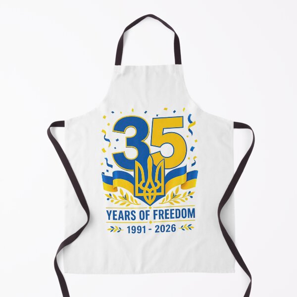 Item preview, Ukraine 35 Years of Freedom 1991-2026 Tryzub Independence Anniversary designed and sold by ML-Media.