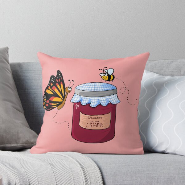 Item preview, Pollinators are My Jam! designed and sold by Chaotic-Koala.