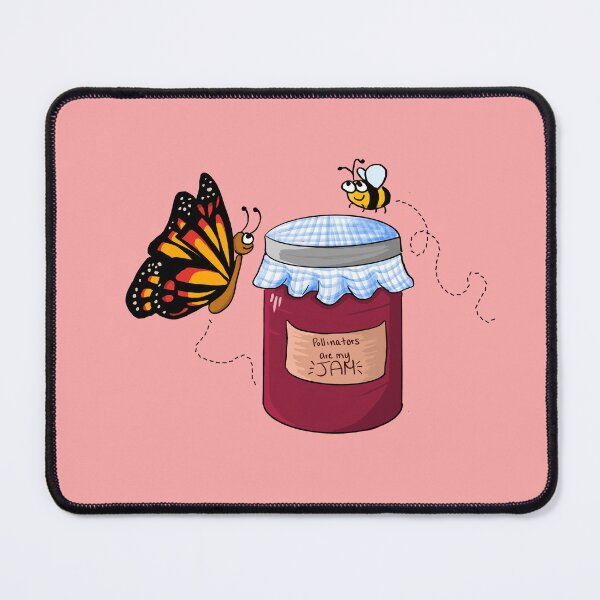 Item preview, Pollinators are My Jam! designed and sold by Chaotic-Koala.