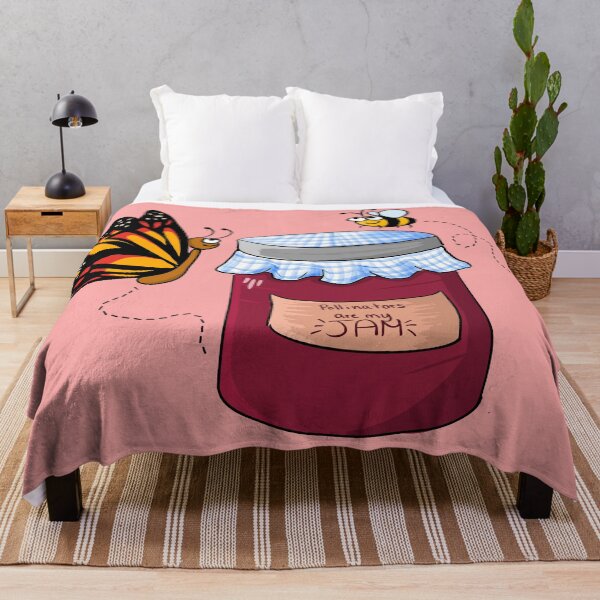 Item preview, Pollinators are My Jam! designed and sold by Chaotic-Koala.