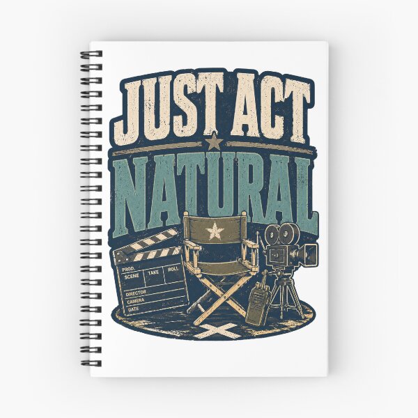 Item preview, Just Act Natural designed and sold by CrookedSpecs.