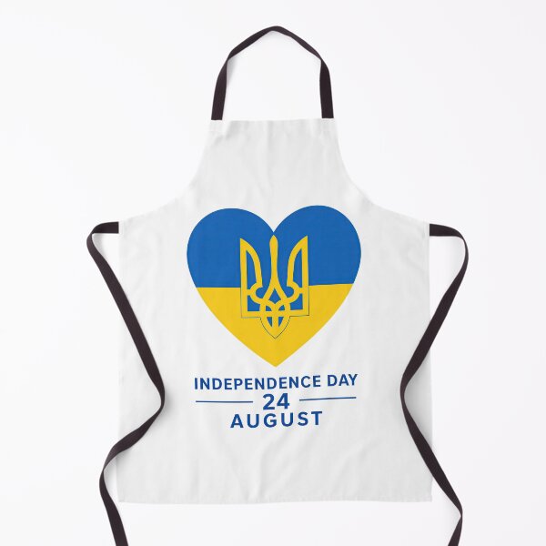 Item preview, Ukraine Independence Day Heart Tryzub August 24 designed and sold by ML-Media.