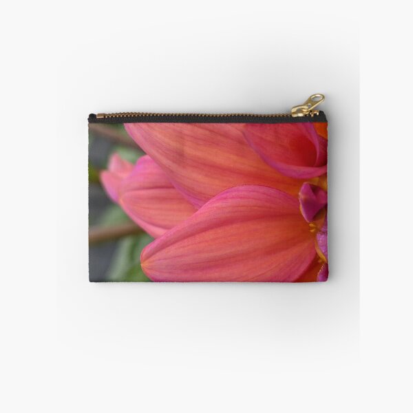 Item preview, Dahlia 'Negroni Sunset' Petal Tips, Macro Botanical Photography designed and sold by PrettyAround.