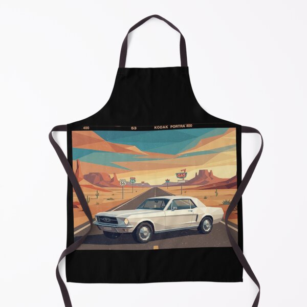 Item preview, Ford Mustang clásico Ruta 66 Low Poly designed and sold by Dimensionality.