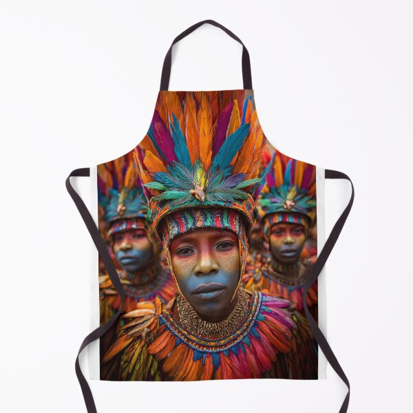 Item preview, Vibrant Cultural Celebration with Feathered Costumes designed and sold by Artessie.
