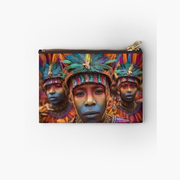 Item preview, Vibrant Cultural Celebration with Feathered Costumes designed and sold by Artessie.