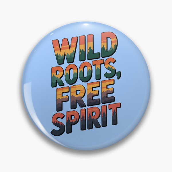 Item preview, Wild Roots Free Spirit – Nature Lover Boho Typography T-Shirt designed and sold by KRStyleClub.