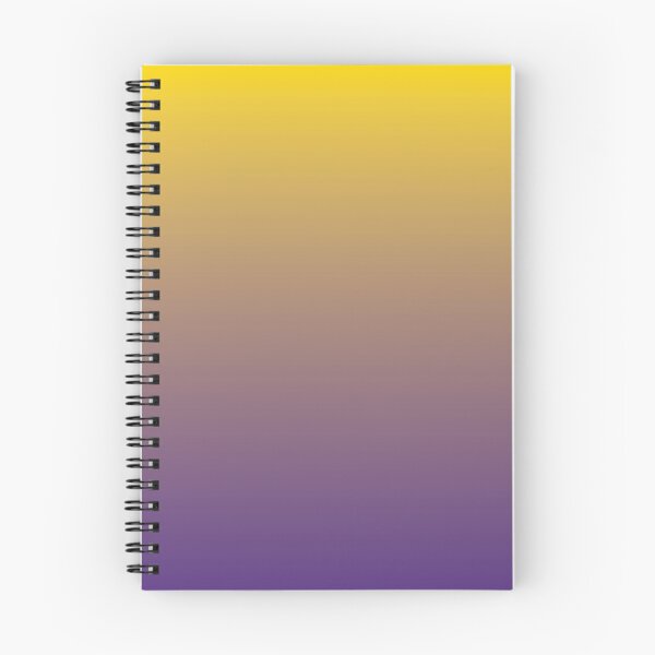 Item preview, Retro Canary Yellow and Purple Gradient designed and sold by BetweenForms.