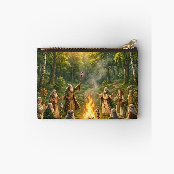 Item preview, Circle of Druids - Ritual of light in the heart of the forest designed and sold by NeyhineAngelionShop.