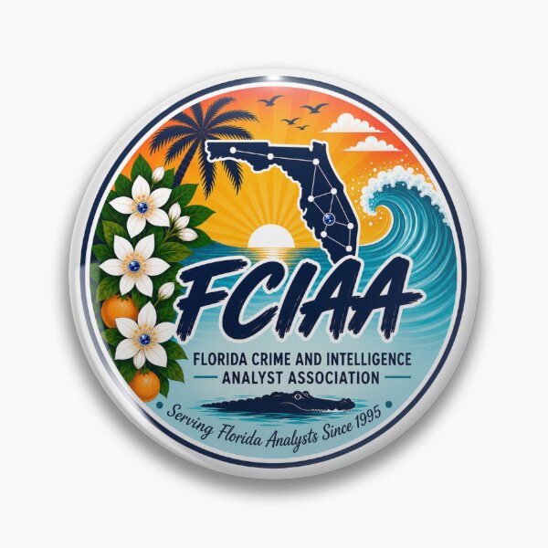 Item preview, Florida Crime and Intelligence Analyst Association (Tropical) designed and sold by Florida Crime and Intelligence Analyst Assocation.