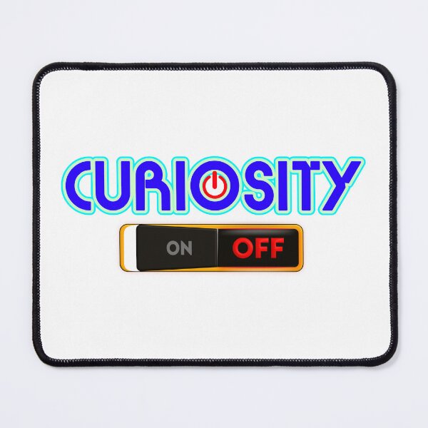Item preview, Curiosity:OFF. Original Typography Design designed and sold by T2T-ees.