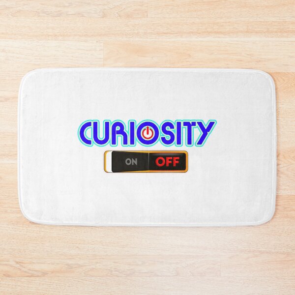 Item preview, Curiosity:OFF. Original Typography Design designed and sold by T2T-ees.