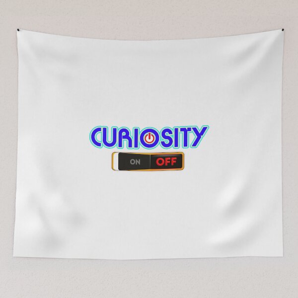 Item preview, Curiosity:OFF. Original Typography Design designed and sold by T2T-ees.