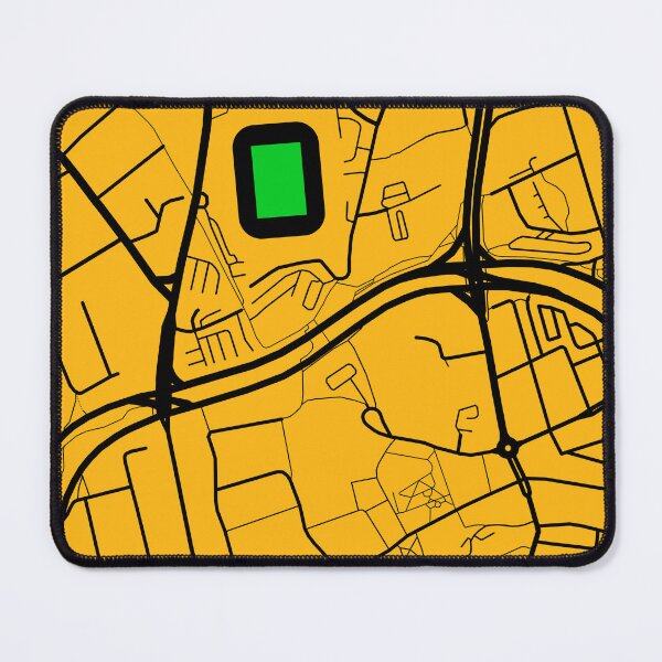 Item preview, Wolverhampton Wanderers FC Map designed and sold by Hollymphoto.