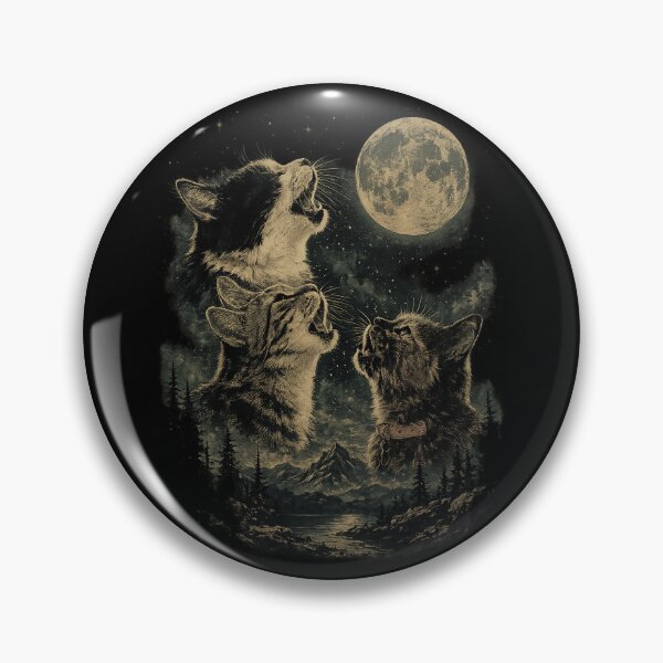 Item preview, Howling cats designed and sold by optical-intruse.