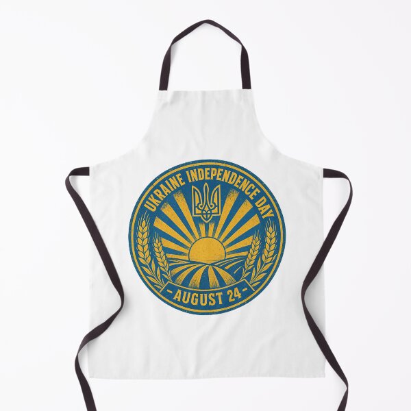 Item preview, Ukraine Independence Day August 24 Tryzub Sun Wheat Emblem designed and sold by ML-Media.