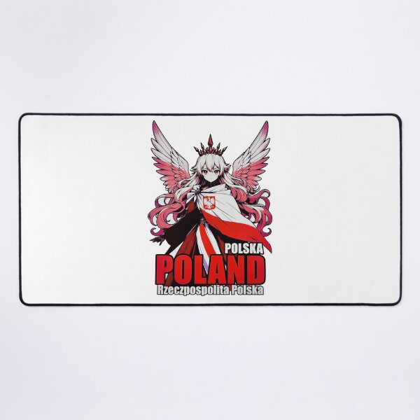 Item preview, Poland Anime Angel Winged Polska Rzeczpospolita Flag Cape designed and sold by Amber Sky Creations.