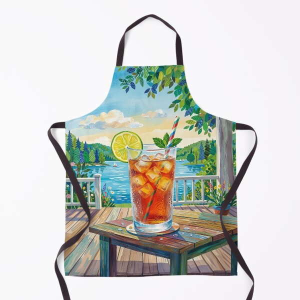 Item preview, Cold Glass Of Summer Ice Tea designed and sold by Home Decor Art.