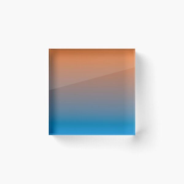 Item preview, Retro Orange Gray and Blue Gradient designed and sold by BetweenForms.