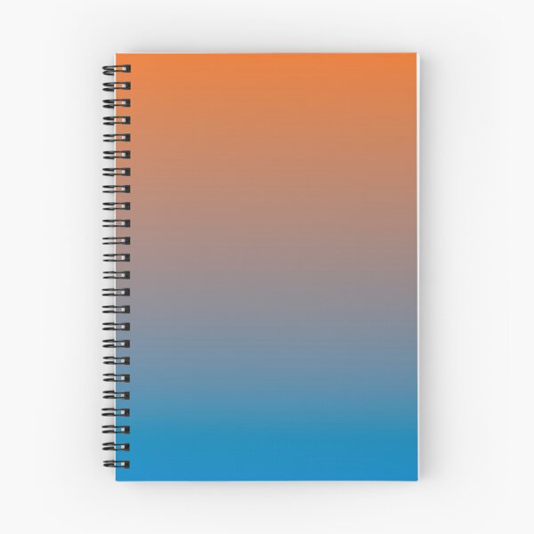Item preview, Retro Orange Gray and Blue Gradient designed and sold by BetweenForms.