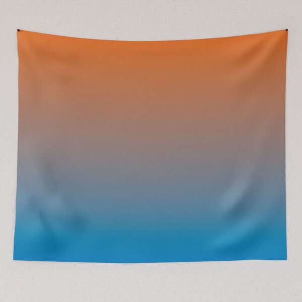 Item preview, Retro Orange Gray and Blue Gradient designed and sold by BetweenForms.
