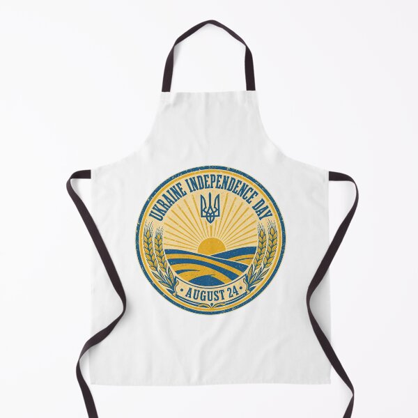 Item preview, Ukraine Independence Day Vintage Emblem Tryzub Wheat Field designed and sold by ML-Media.