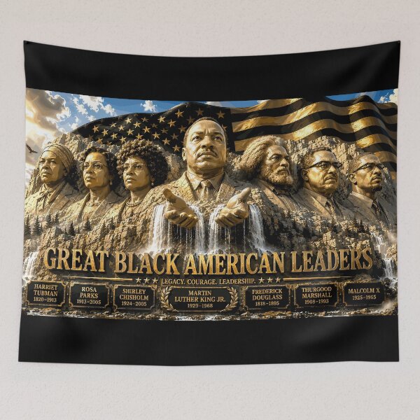 Item preview, Martin Luther King Jr. Black Mount Rushmore designed and sold by BlackMtRushmore.