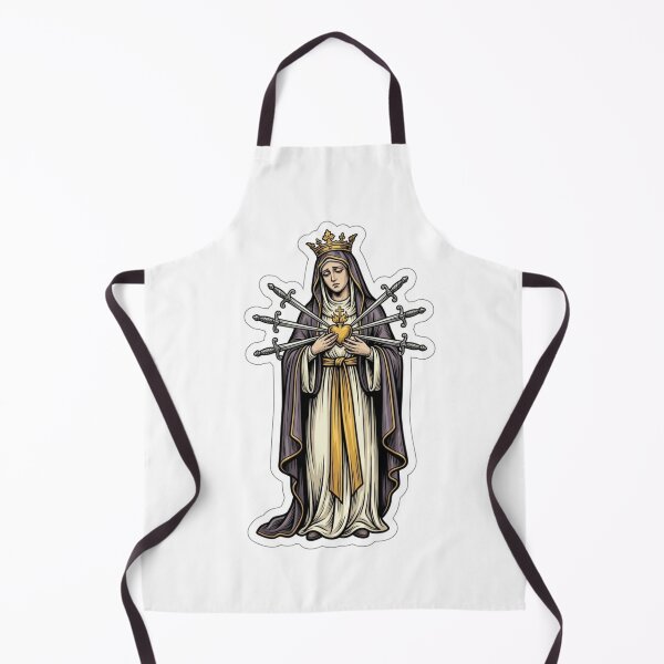 Item preview, Our Lady of Sorrows Mater Dolorosa Seven Swords Catholic designed and sold by raedattia.