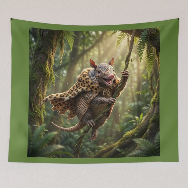 Item preview, Armadillo's Tarzan Yodels Echo Through the Jungle designed and sold by Tridentulus.