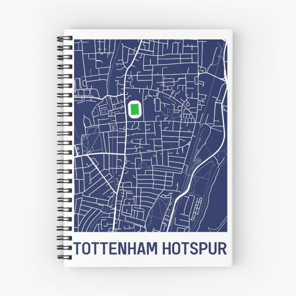 Artikelvorschau, Karte von Tottenham Hotspur FC entworfen und verkauft von Hollymphoto.